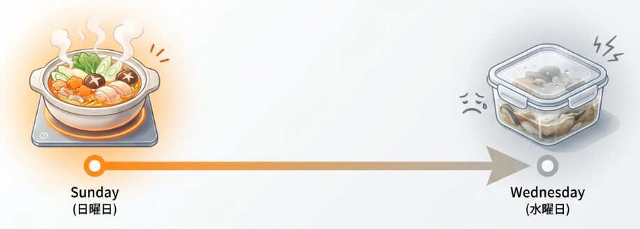 作り置きの失敗はサイズと形状が原因!長持ちする容器の選び方