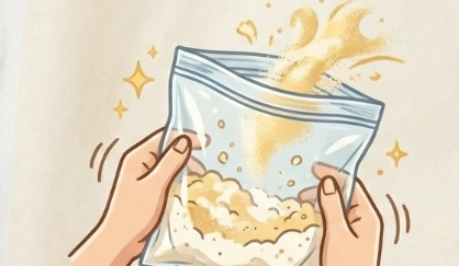 重曹でふっくら作る方法