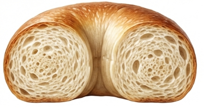 豆腐を使ったモチモチ米粉ベーグル