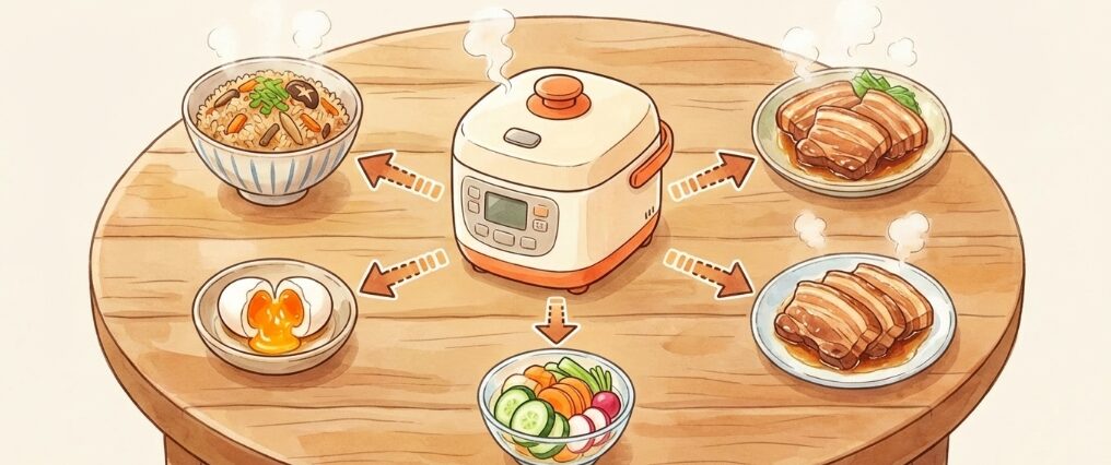 明日からできる！炊飯器フル活用