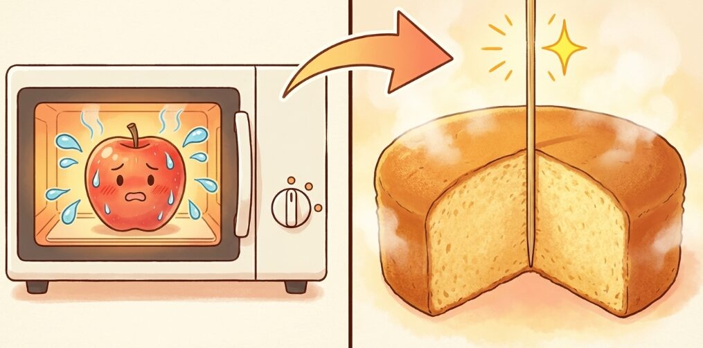 【生焼けを完全に防ぐ！】