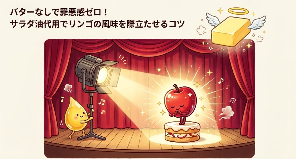 バターなしで罪悪感ゼロ！