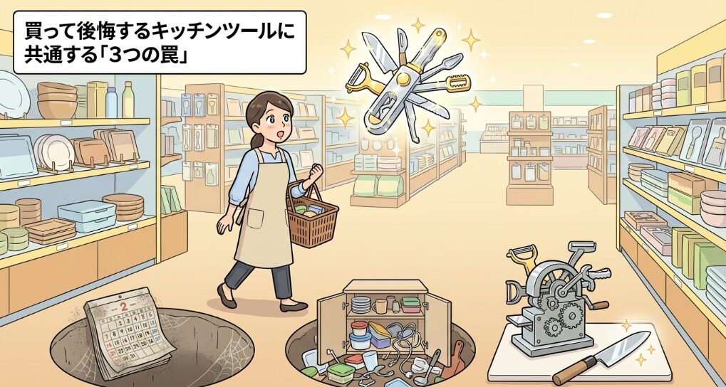 買って後悔するキッチンツールに共通する「3つの罠」