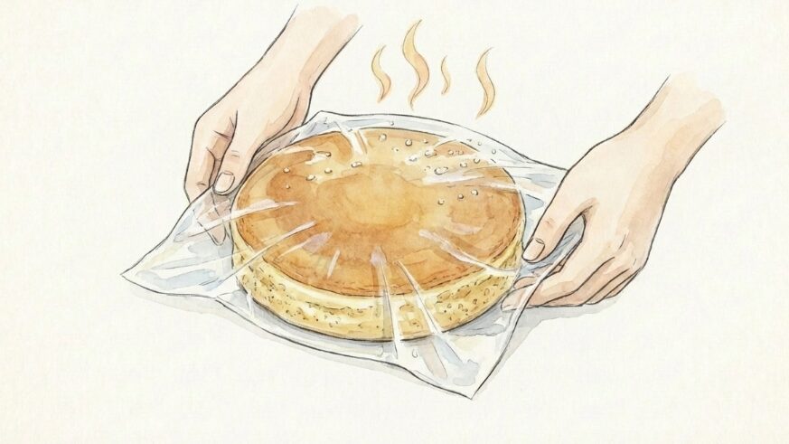 冷凍保存と上手な温め直しで焼きたて食感を再現