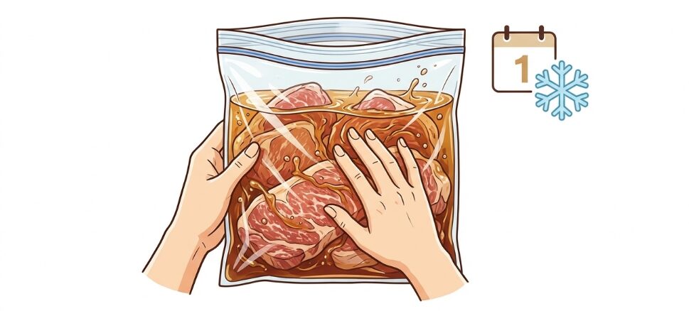 休日のたった30分！「切る・漬ける」だけ