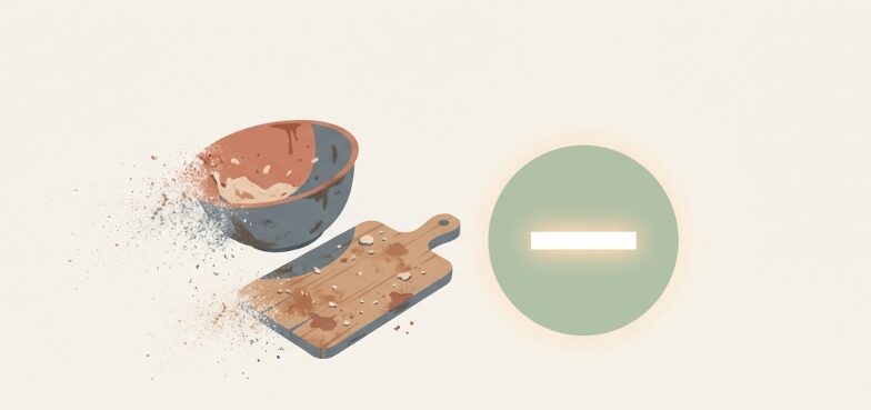 まな板と包丁の往復・食材ごとの使い分けが最大の原因