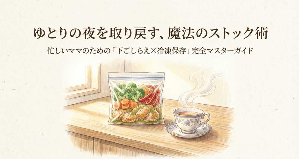 下ごしらえの冷凍保存はどれくらい？