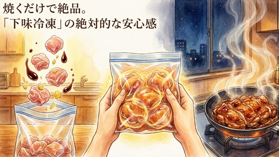 肉・魚は「下味冷凍」で未来の自分を救う