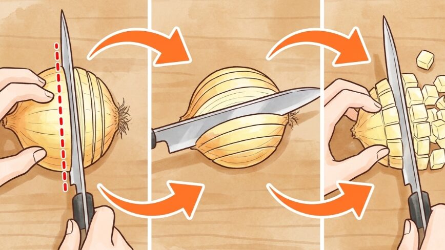 包丁を使った基本の手順