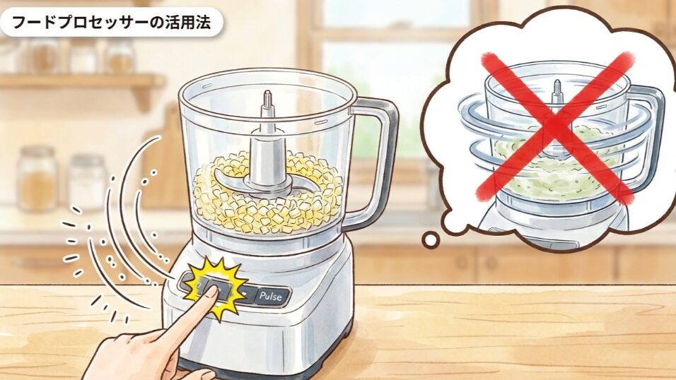 フードプロセッサーの活用法