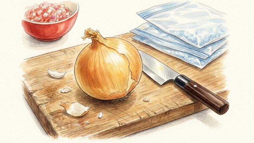 玉ねぎのみじん切りレシピ！