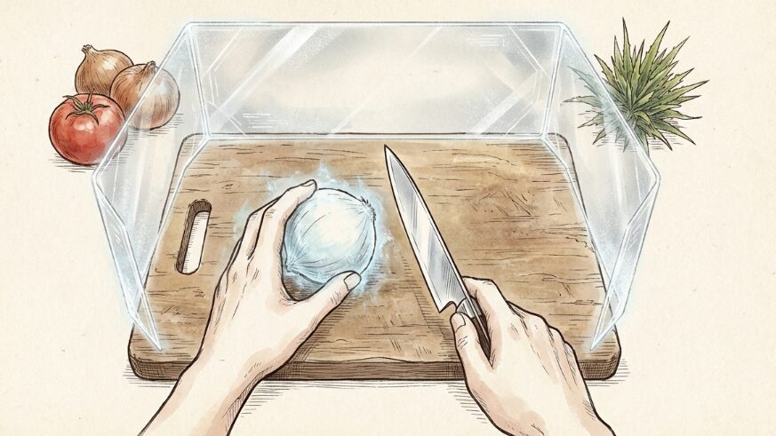 玉ねぎのみじん切りで涙が出ない方法