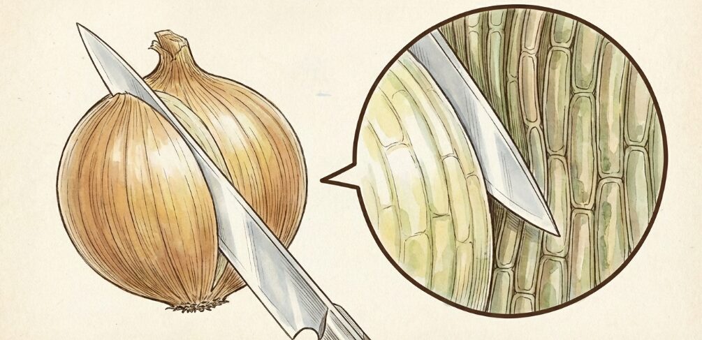 繊維に沿った切り方の基本