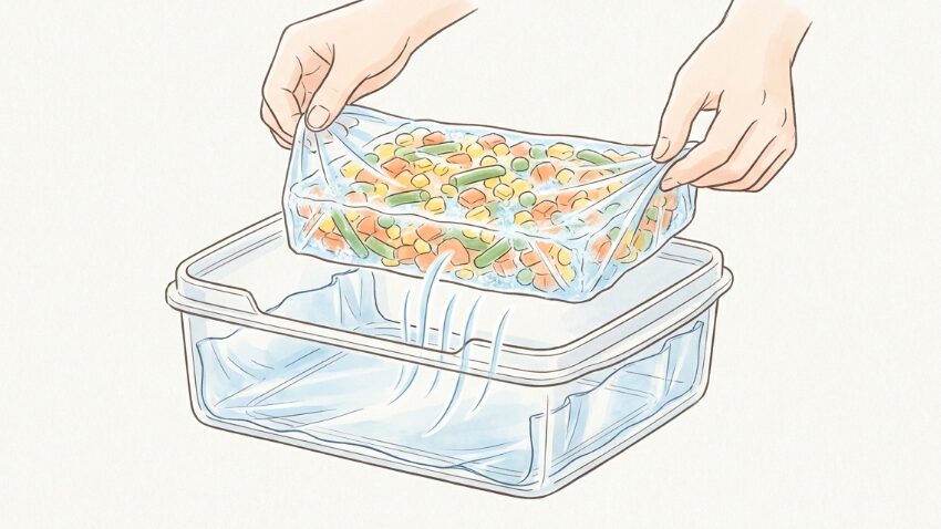 正しい保存方法とタッパー活用術