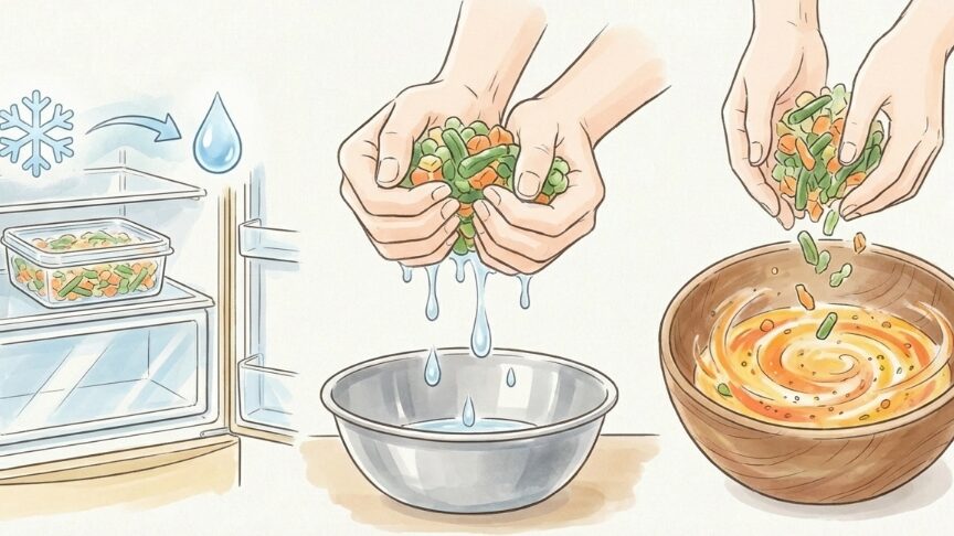 美味しい解凍方法と失敗しないコツ