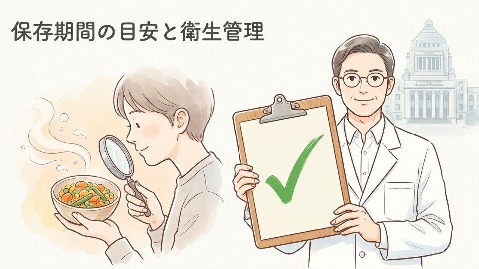 気になる冷凍保存期間の目安