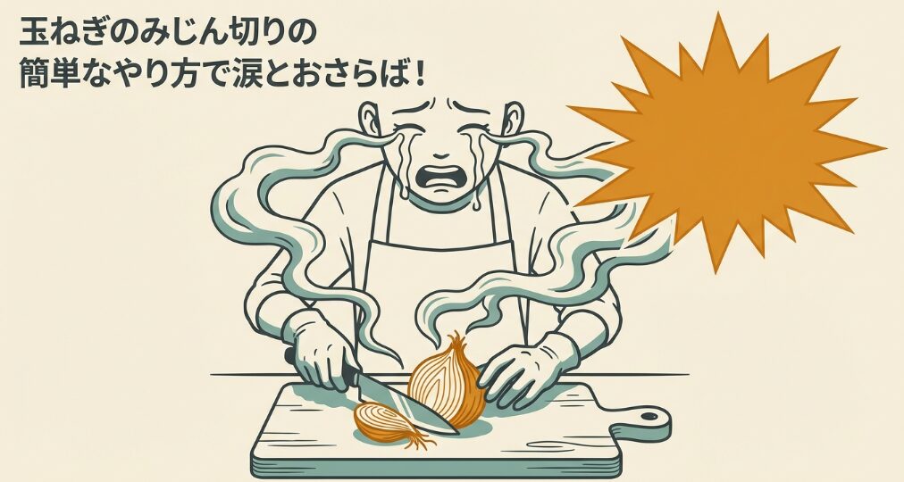 玉ねぎのみじん切りの簡単なやり方