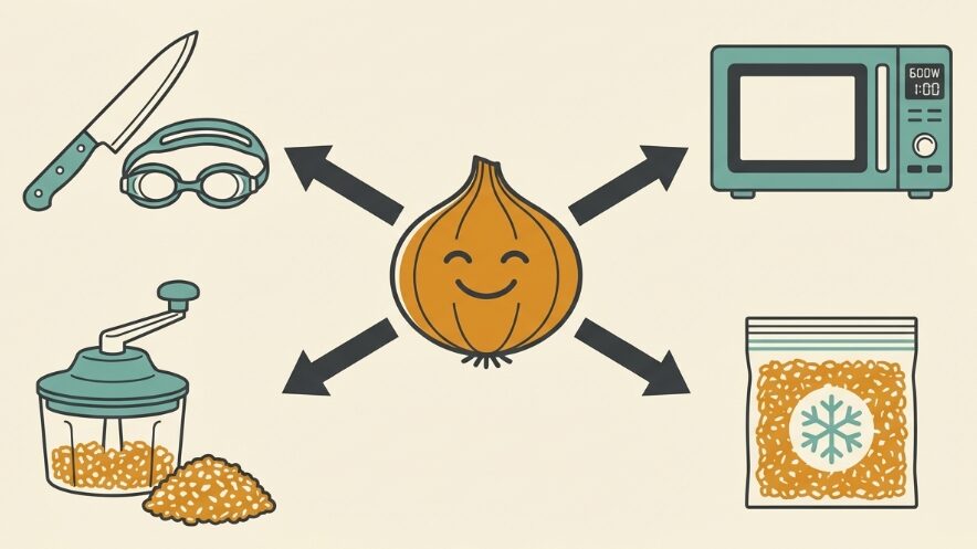 玉ねぎのみじん切りの簡単なやり方のまとめ