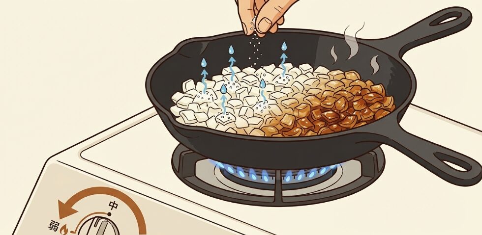 甘みを引き出す炒め方のコツ