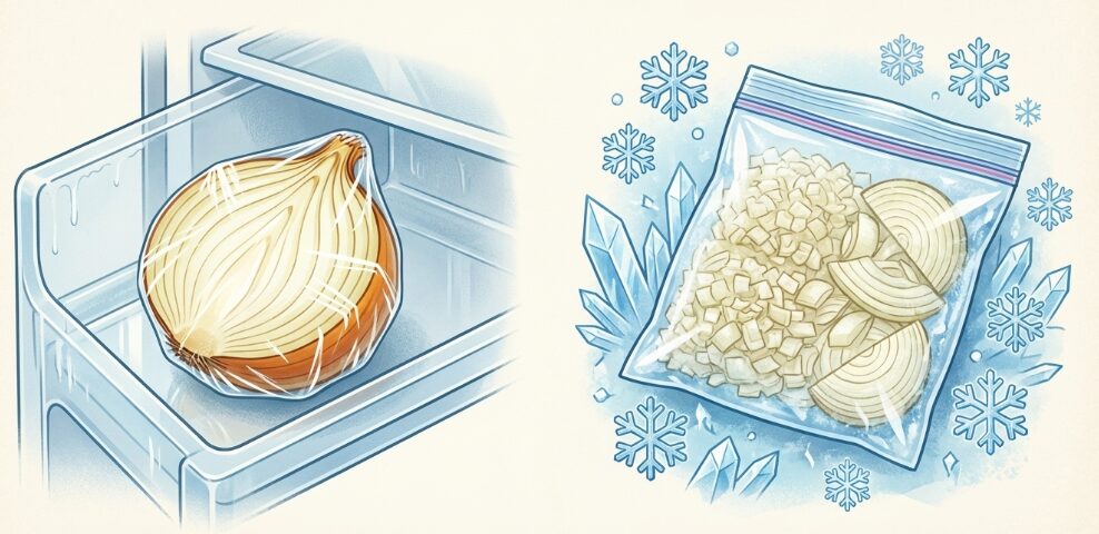 余った玉ねぎの正しい保存方法