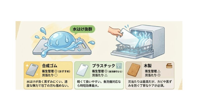 ストレスフリーな「まな板」