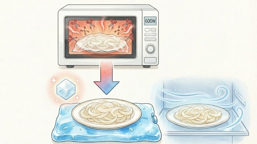 玉ねぎのスライスの辛味抜きの裏技