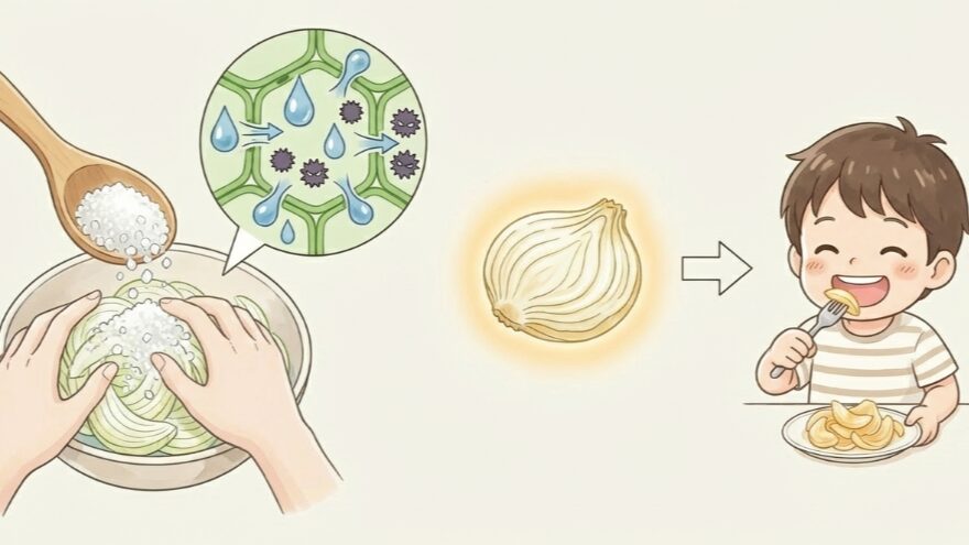 砂糖もみは意外なまろやか裏技