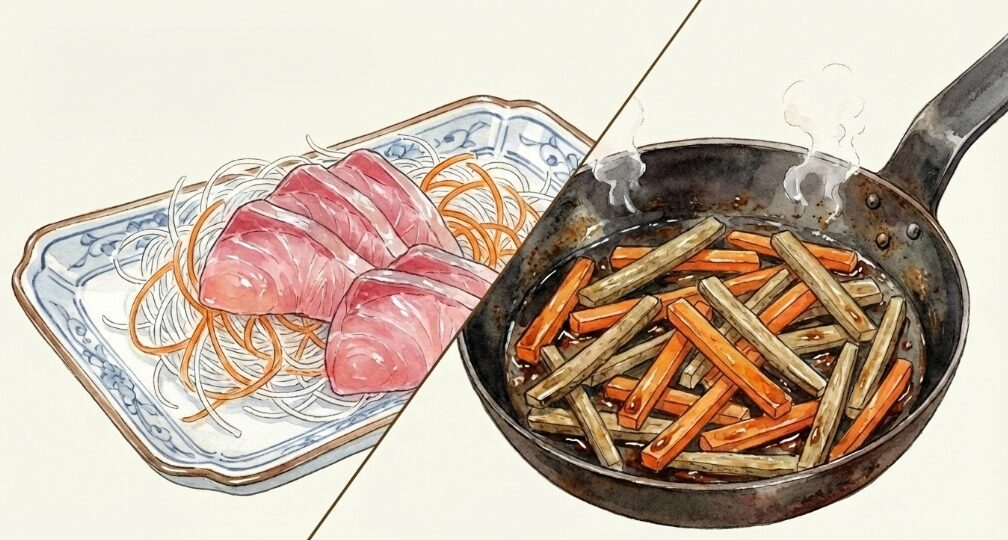 大根や人参の食感を活かす方法