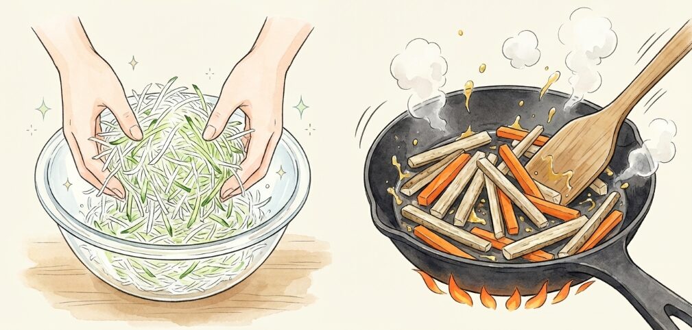 下ごしらえでの使い分けの基本