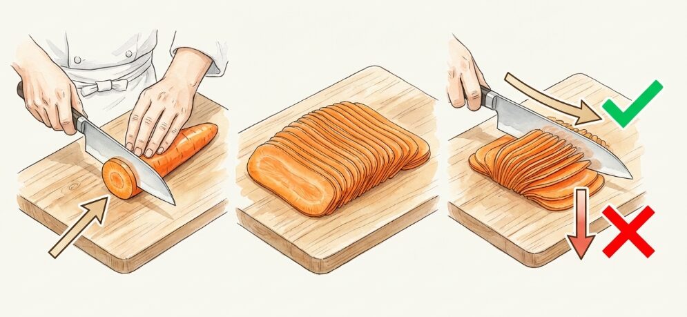 料理別！千切りと細切りの違いを活かすコツ