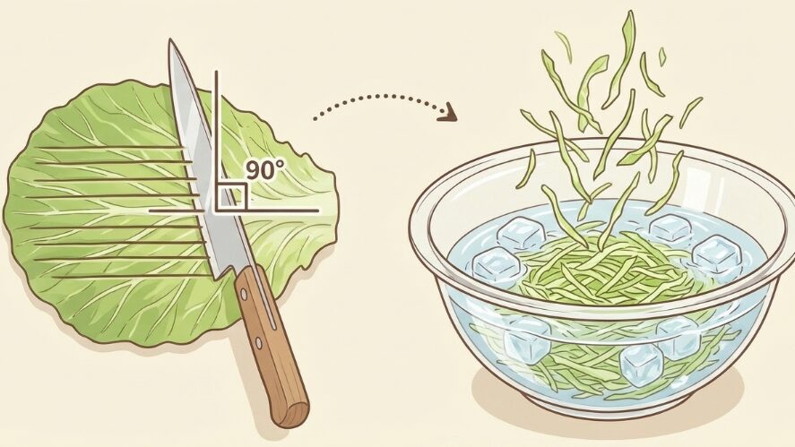 下ごしらえの基本!美味しい千切りの切り方