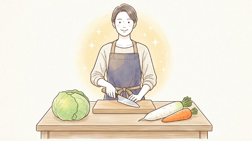 千切りの包丁選びで毎日の下ごしらえを快適に