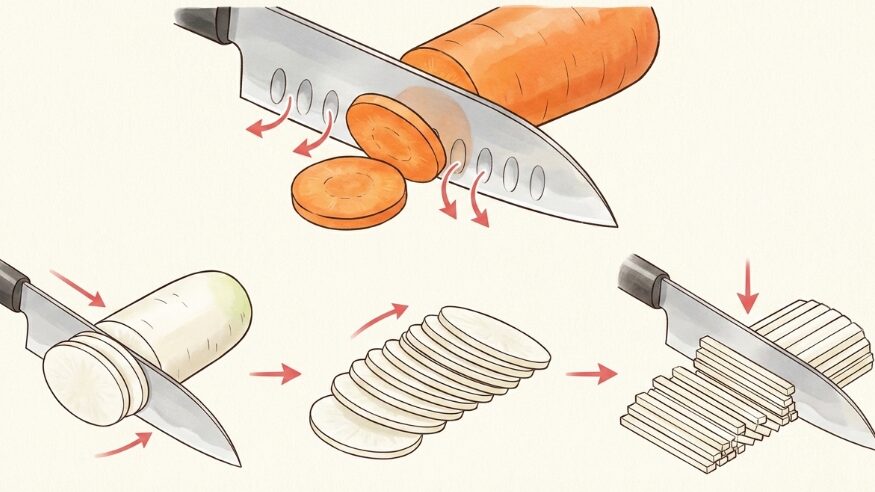 大根や人参の千切りにおすすめ