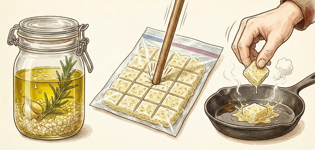 にんにくのみじん切りの賢い保存テクニック