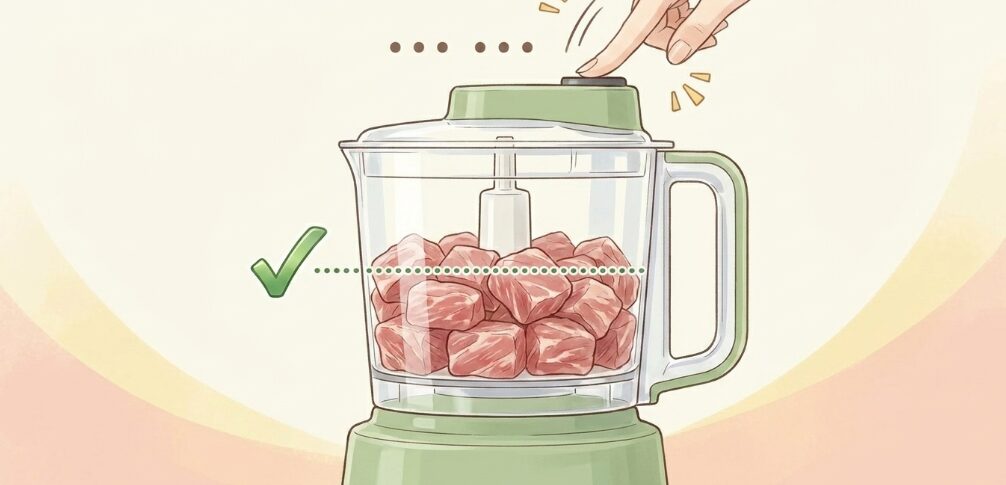 フードプロセッサーの正しい使い方