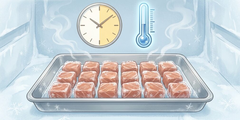 お肉を挽く際の温度管理のコツ