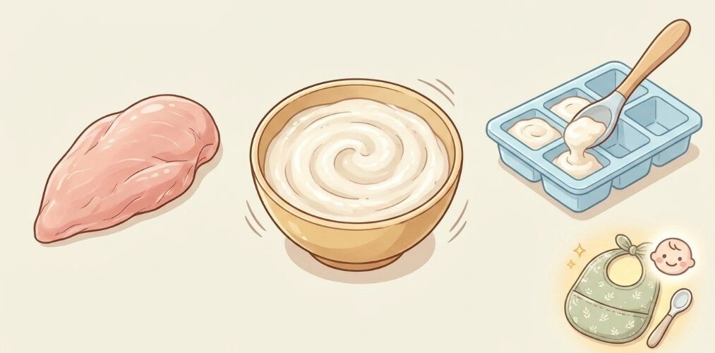 離乳食作りに役立つミンチテクニック