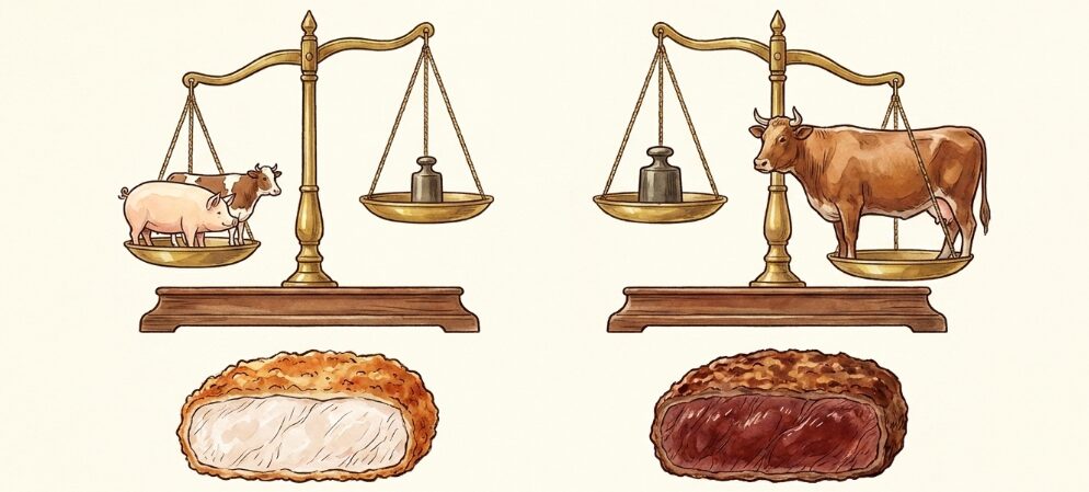 使われるお肉の種類に差はある？