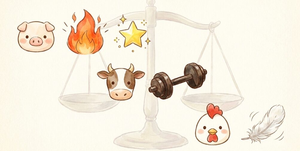 気になるカロリーや栄養価の比較