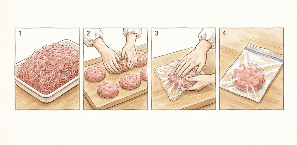 まとめ買い時の賢い保存方法