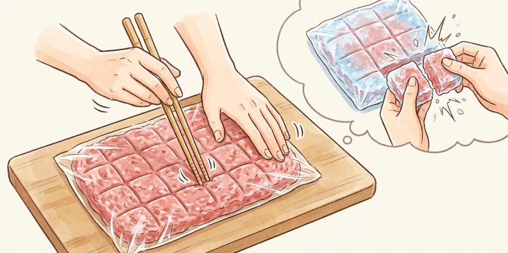 使う分だけ小分けにするアイデア