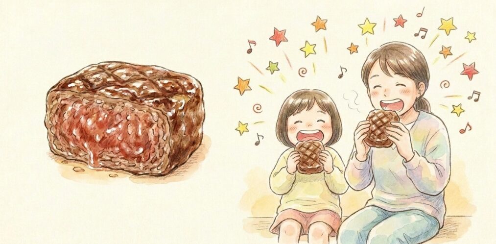 つなぎなしで肉々しい味わいを満喫