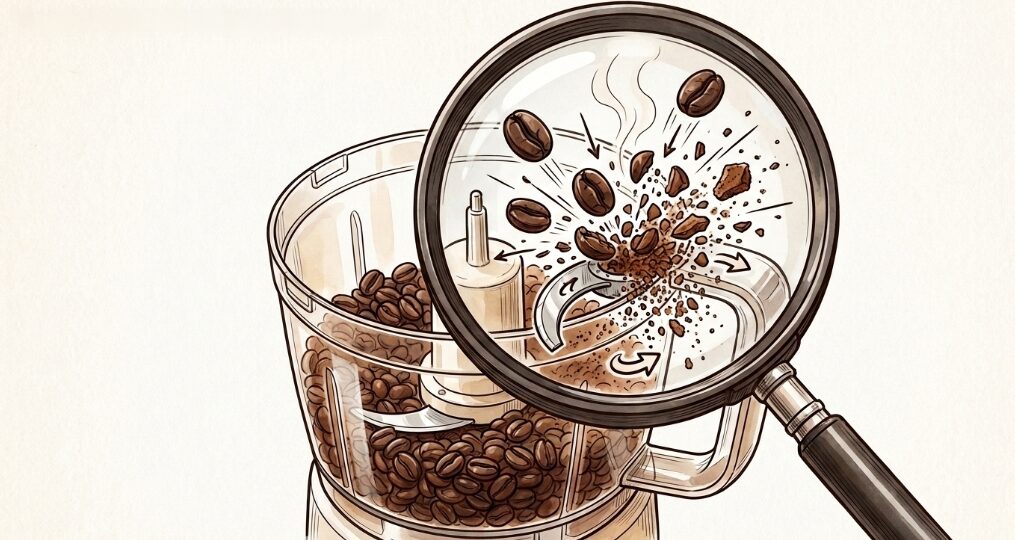 フードプロセッサーでコーヒー豆は挽けるのか徹底検証