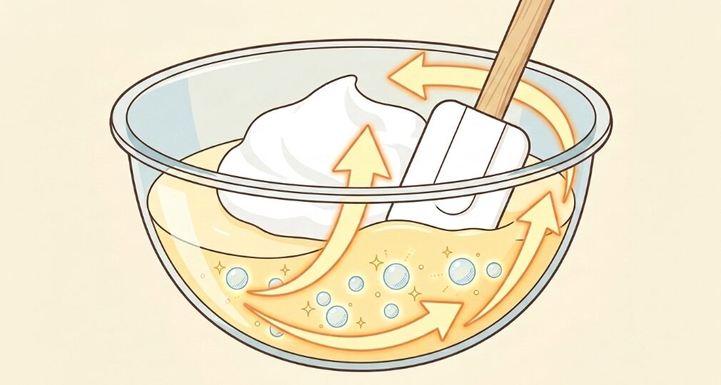 シフォンケーキをふんわり焼くコツ