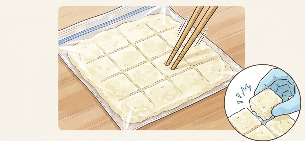 そのまま使える冷凍保存のコツ