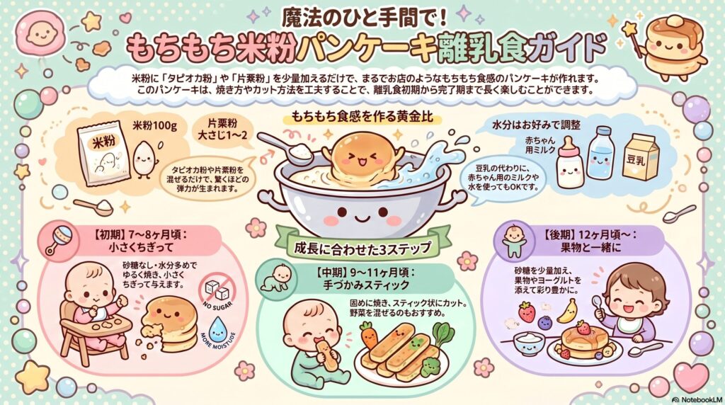 米粉と豆乳のパンケーキを劇的に美味しくするコツ