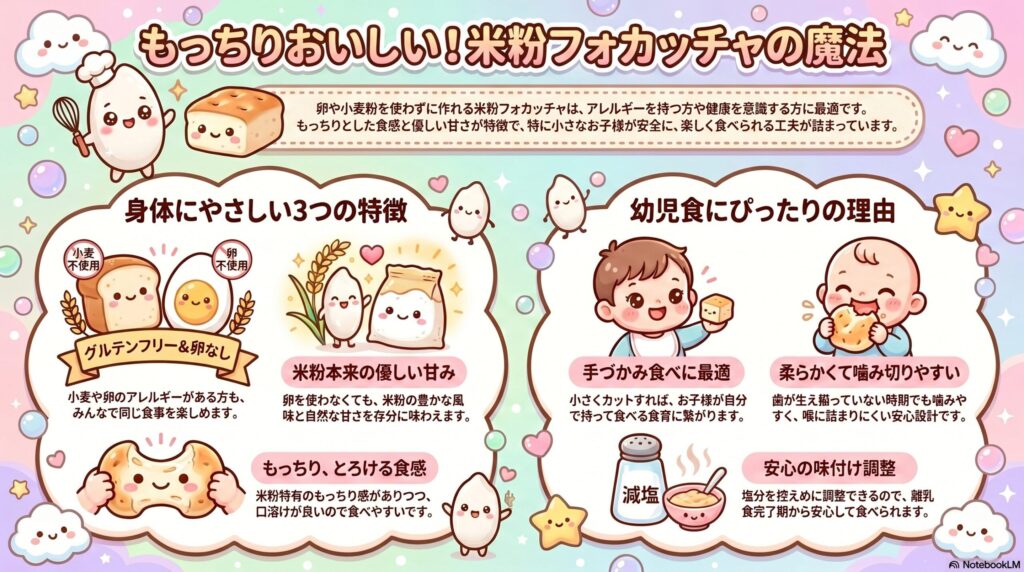 米粉のフォカッチャをサイリウムなしで楽しもう
