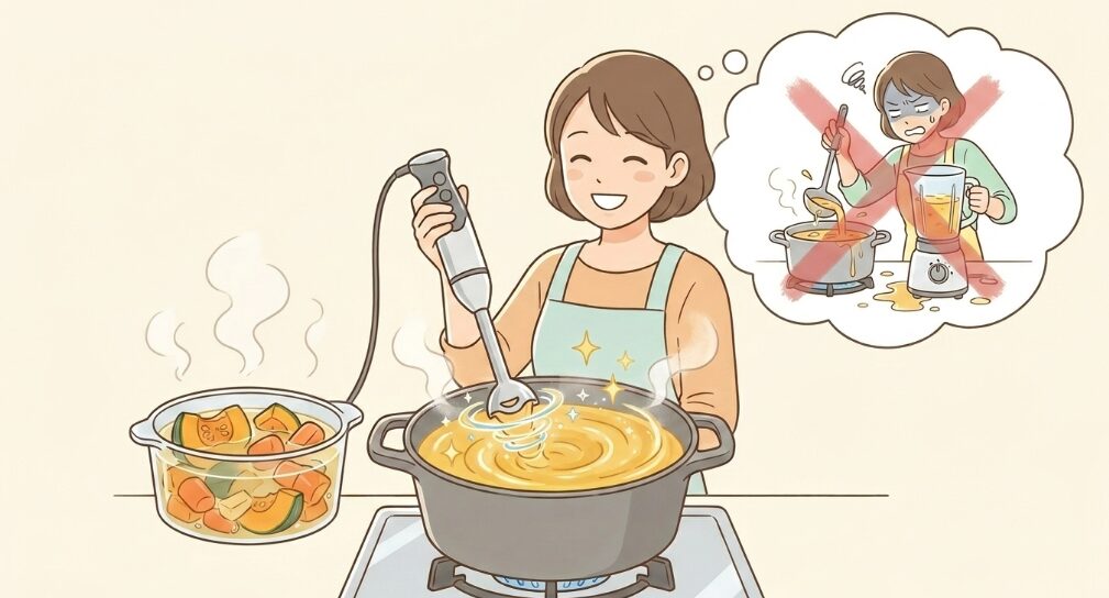 液状やペーストにするならブレンダー