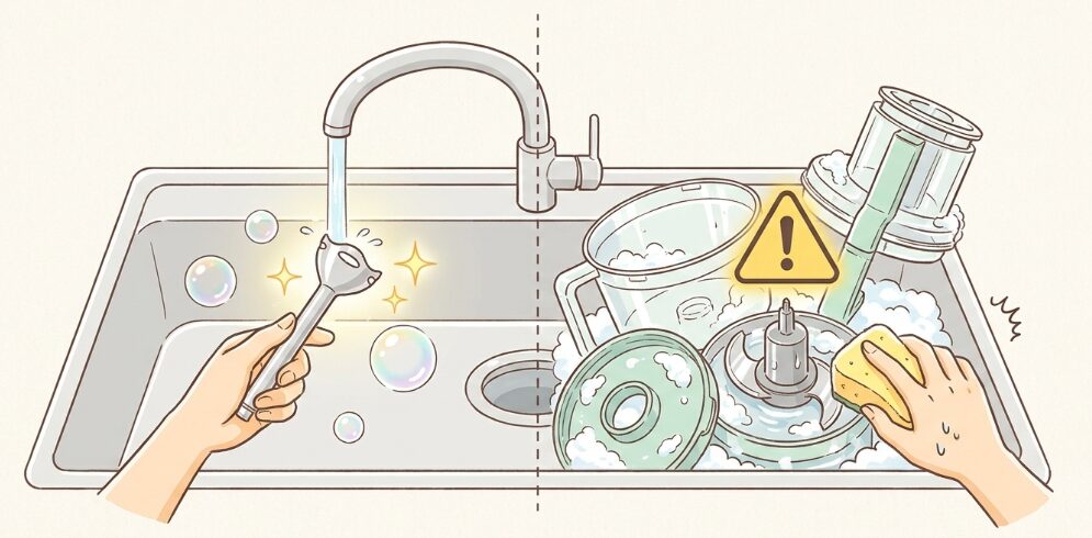洗いやすさで比較するお手入れのコツ