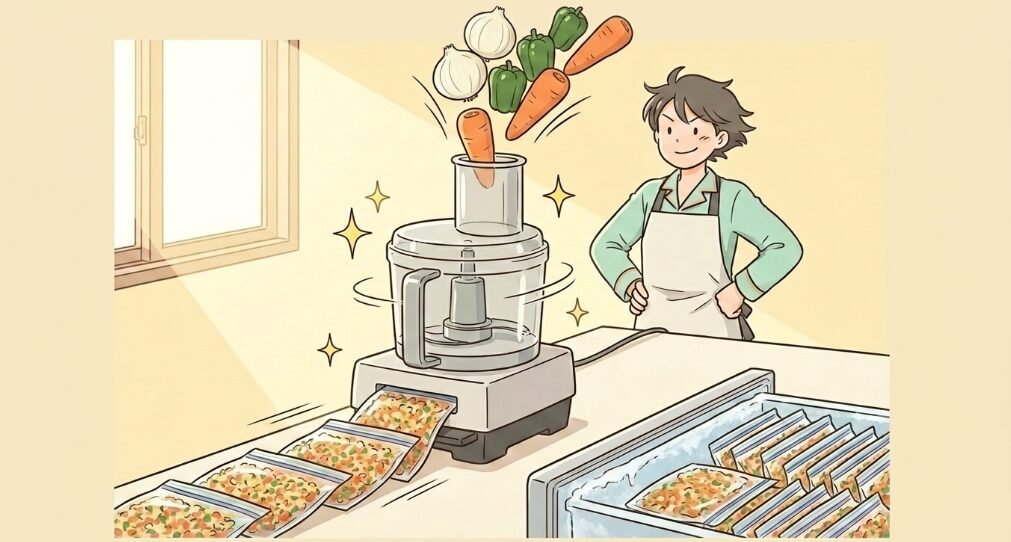 作り置きの下ごしらえに最適な使い方
